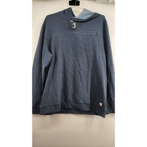 Marine Layer Men's Large Blue Sport Waffle 2.0 Hoodie NWT Sport Casual